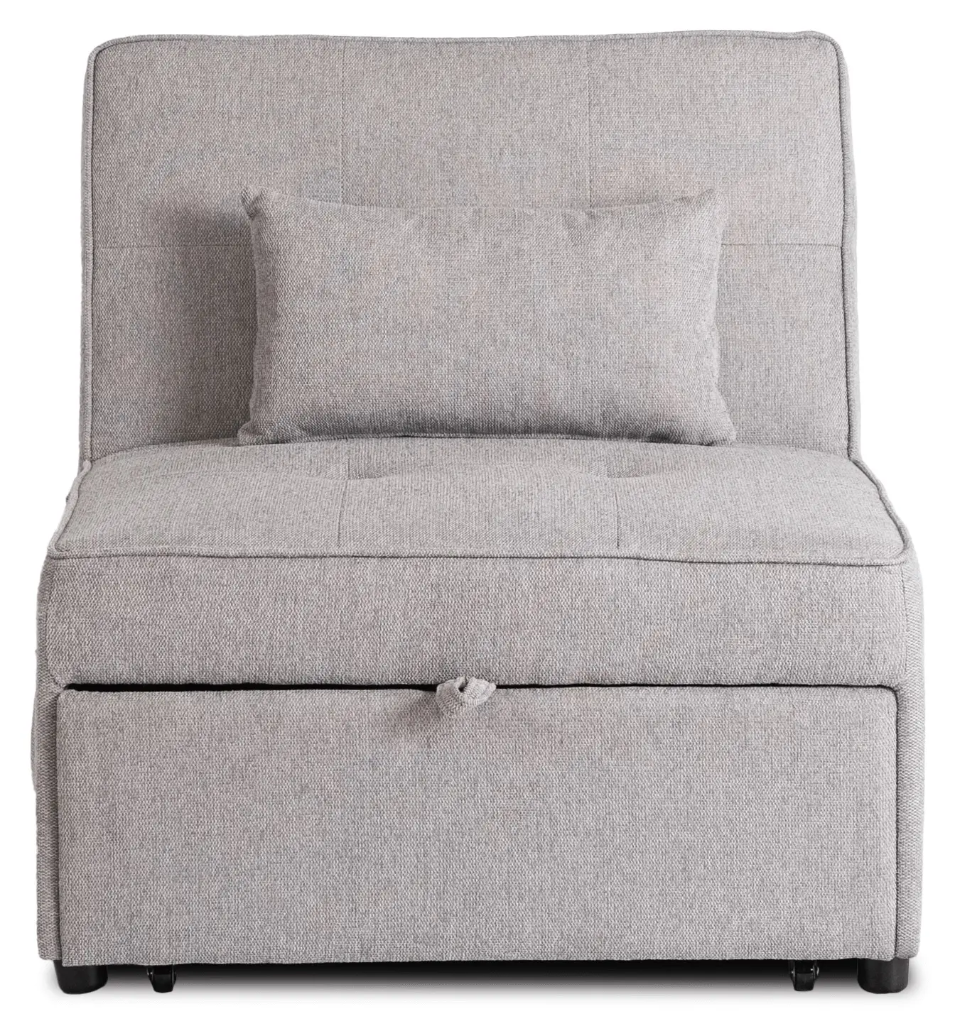 Fotoliu extensibil Mebel Elite Iberis 80cm (Grey)