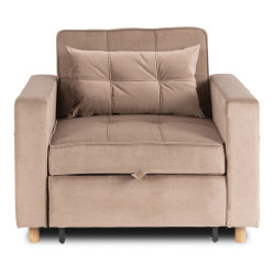 Кресло раскладное Mebel Elite Solor 2 (Beige) Thumb