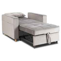 Кресло раскладное Mebel Elite Solor 2 (Grey) Thumb