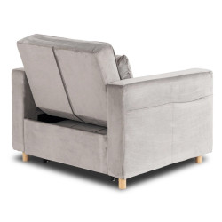 Кресло раскладное Mebel Elite Solor 2 (Grey) Thumb