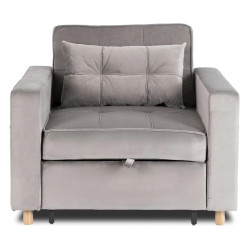 Кресло раскладное Mebel Elite Solor 2 (Grey) Thumb