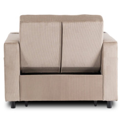 Fotoliu extensibil Mebel Elite Solor (Beige) Thumb