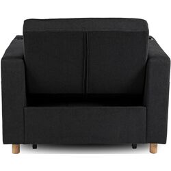 Кресло раскладное Mebel Elite Solor (Black/Natural Oak) Thumb