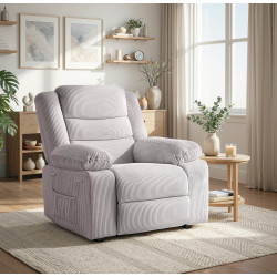 Fotoliu-recliner Mebel Elite Arturo (Grey Light)