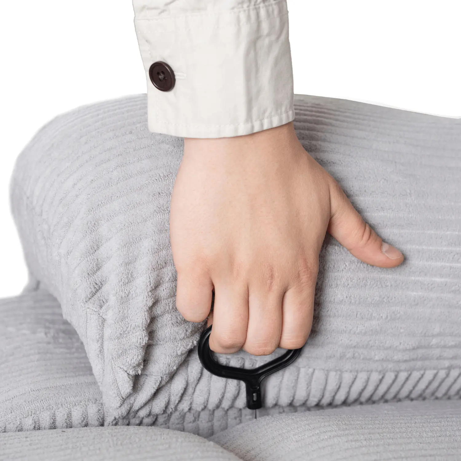Fotoliu-recliner Mebel Elite Arturo (Grey Light) - 10
