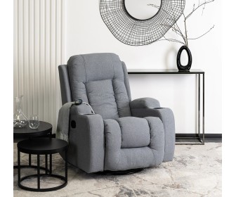 Fotoliu-recliner Mebel Elite Box 2 (Grey)