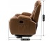 Fotoliu-recliner Mebel Elite Box (Caramel)