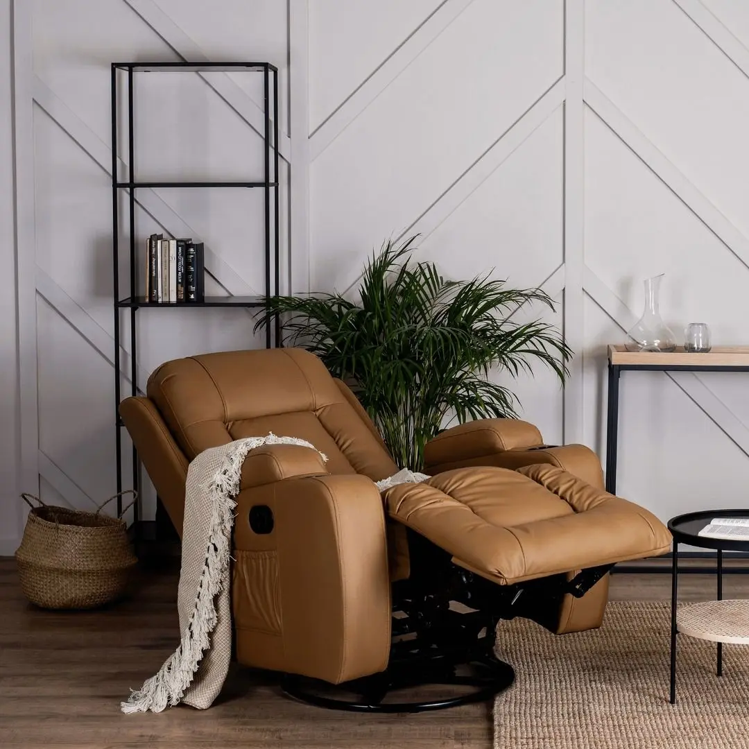 Кресло-реклайнер Mebel Elite Box (Caramel) - 2