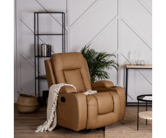 Fotoliu-recliner Mebel Elite Box (Caramel)