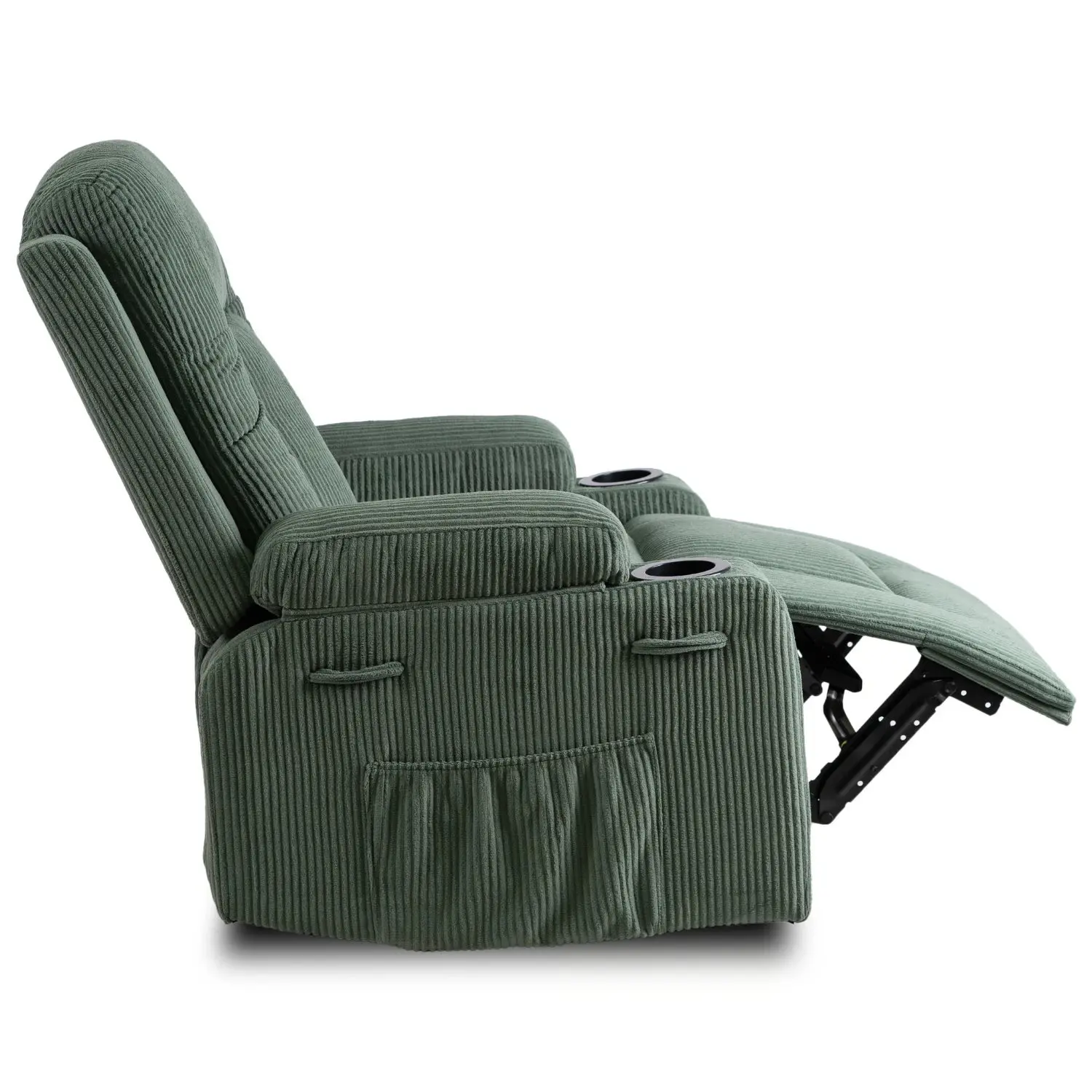 Fotoliu-recliner Mebel Elite BOX Corduroy (Green) - 3