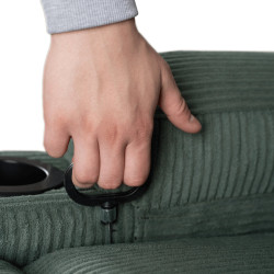 Fotoliu-recliner Mebel Elite BOX Corduroy (Green) Thumb