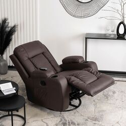 Fotoliu-recliner Mebel Elite Box (Dark Brown) Thumb