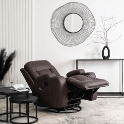 Fotoliu-recliner Mebel Elite Box (Dark Brown) Thumb