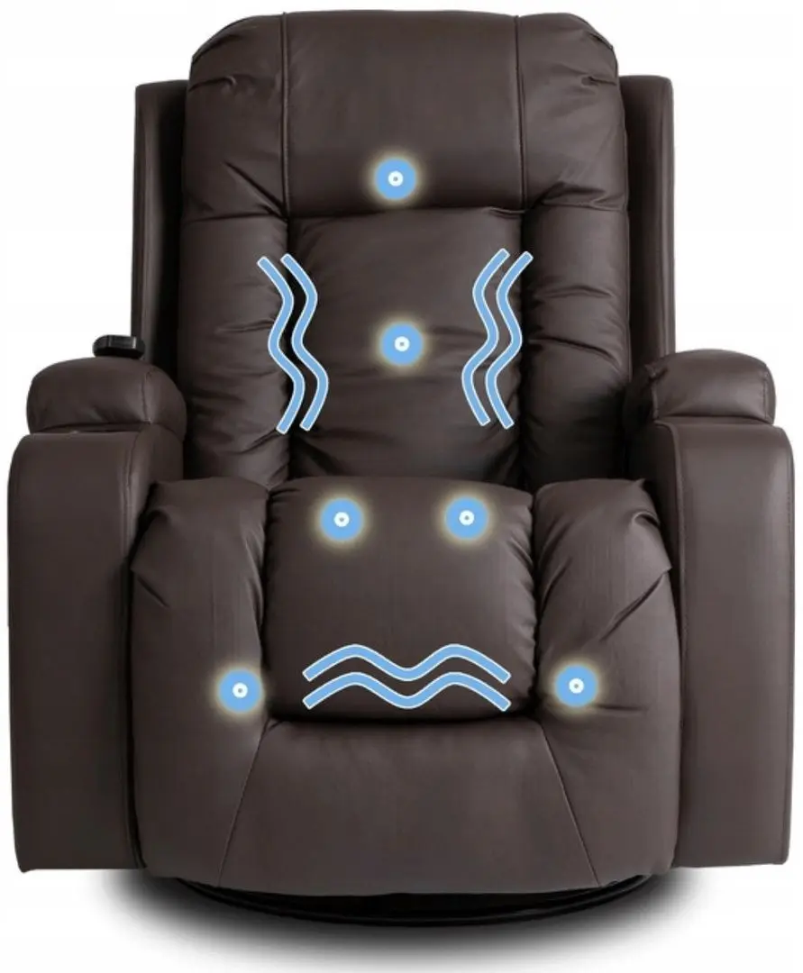 Fotoliu-recliner Mebel Elite Box (Dark Brown) - 15