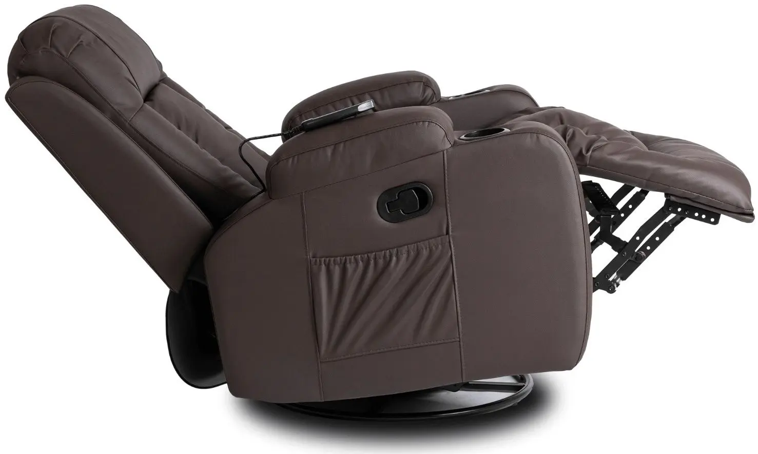 Fotoliu-recliner Mebel Elite Box (Dark Brown) - 12