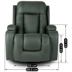Fotoliu-recliner Mebel Elite Box (Green) Thumb