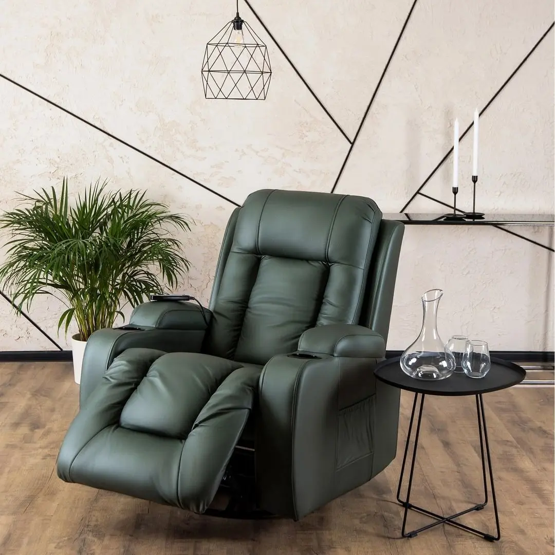 Fotoliu-recliner Mebel Elite Box (Green) - 14