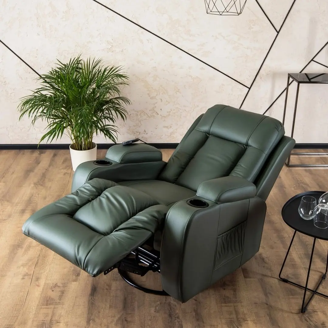 Fotoliu-recliner Mebel Elite Box (Green) - 15