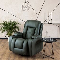 Fotoliu-recliner Mebel Elite Box (Green)