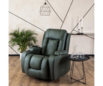 Fotoliu-recliner Mebel Elite Box (Green)