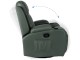 Fotoliu-recliner Mebel Elite Box (Green)