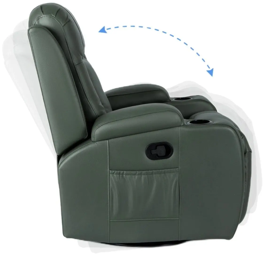 Fotoliu-recliner Mebel Elite Box (Green) - 7