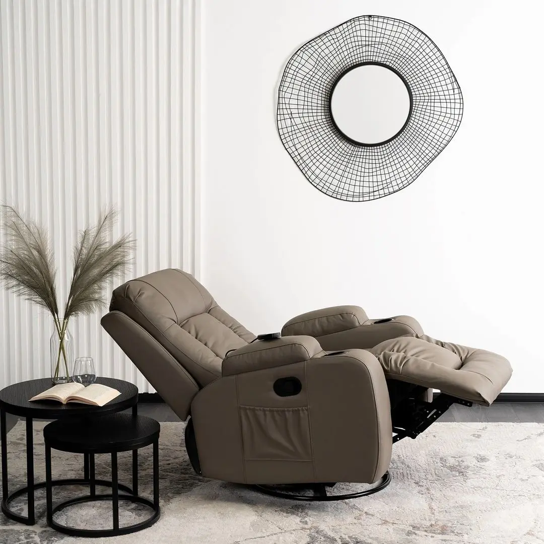 Fotoliu-recliner Mebel Elite Box (Grey) - 16