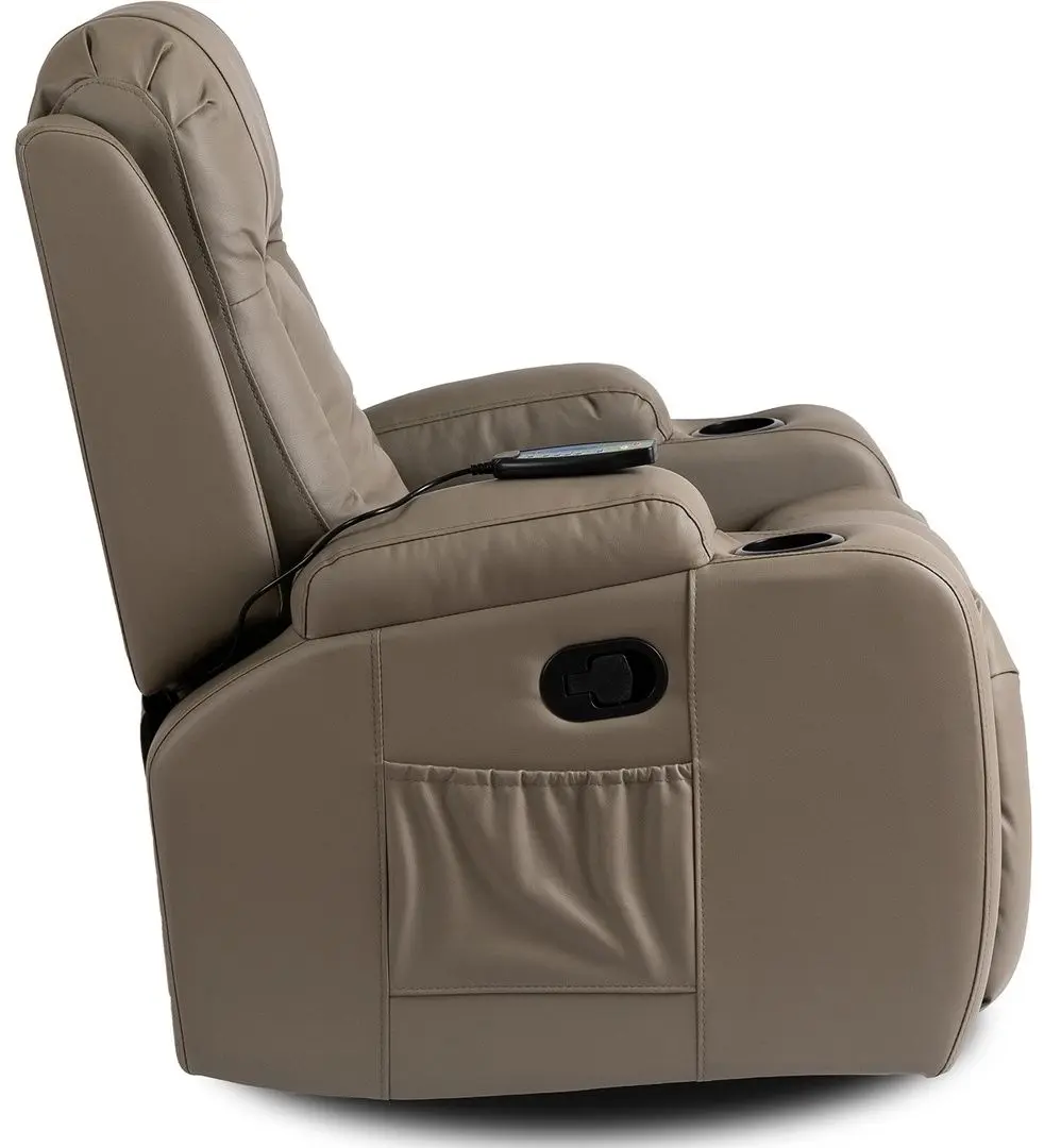 Fotoliu-recliner Mebel Elite Box (Grey) - 8