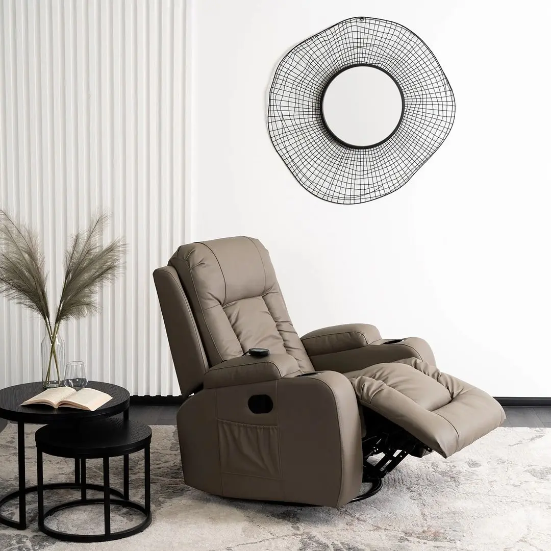 Fotoliu-recliner Mebel Elite Box (Grey) - 10
