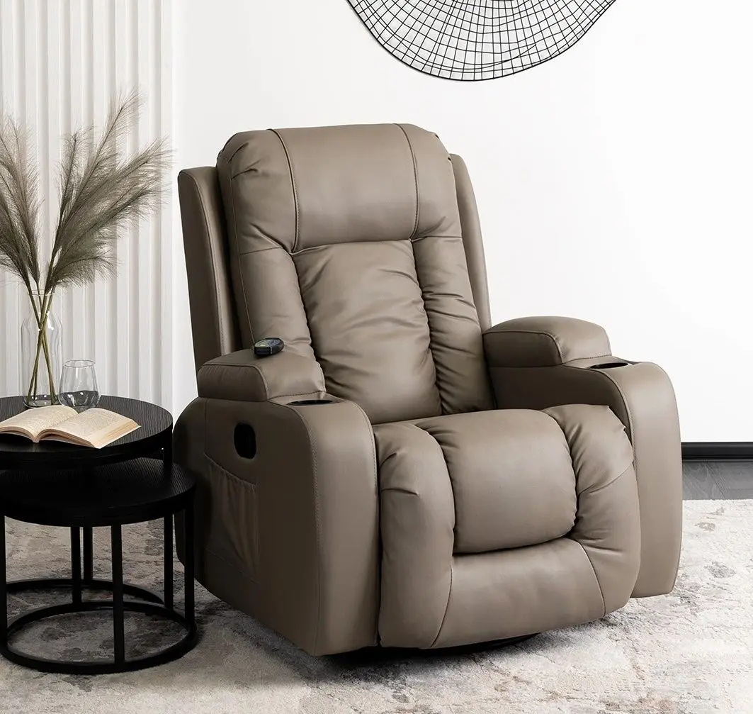 Fotoliu-recliner Mebel Elite Box (Grey)