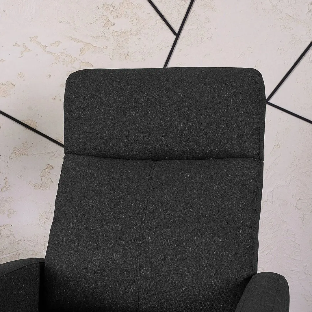Fotoliu-recliner Mebel Elite Danny (Black)
