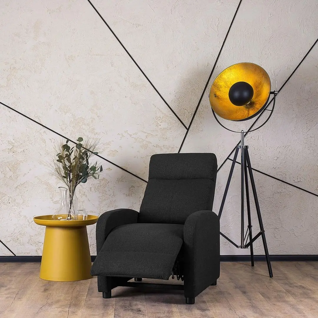 Fotoliu-recliner Mebel Elite Danny (Black)
