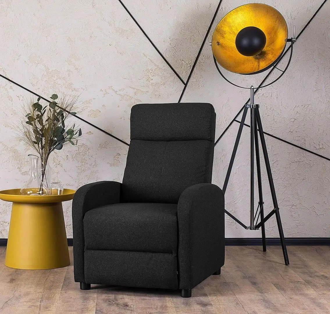 Fotoliu-recliner Mebel Elite Danny (Black)