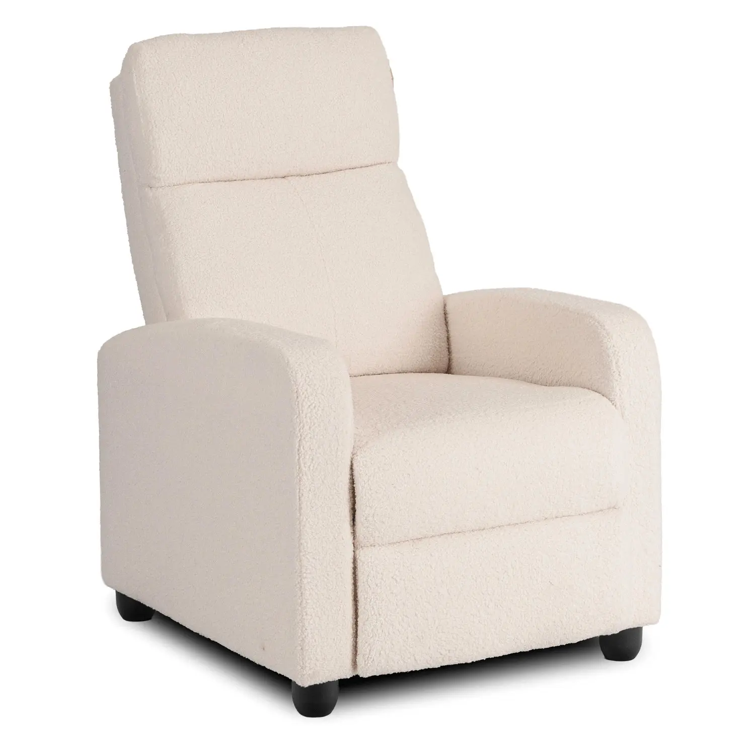 Кресло-реклайнер Mebel Elite Danny Boucle (Cream) - 2