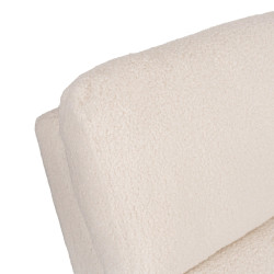 Кресло-реклайнер Mebel Elite Danny Boucle (Cream) Thumb