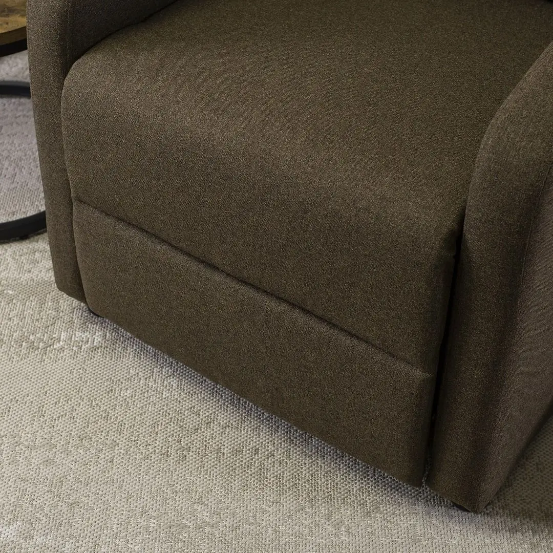 Fotoliu-recliner Mebel Elite Danny (Brown) - 13