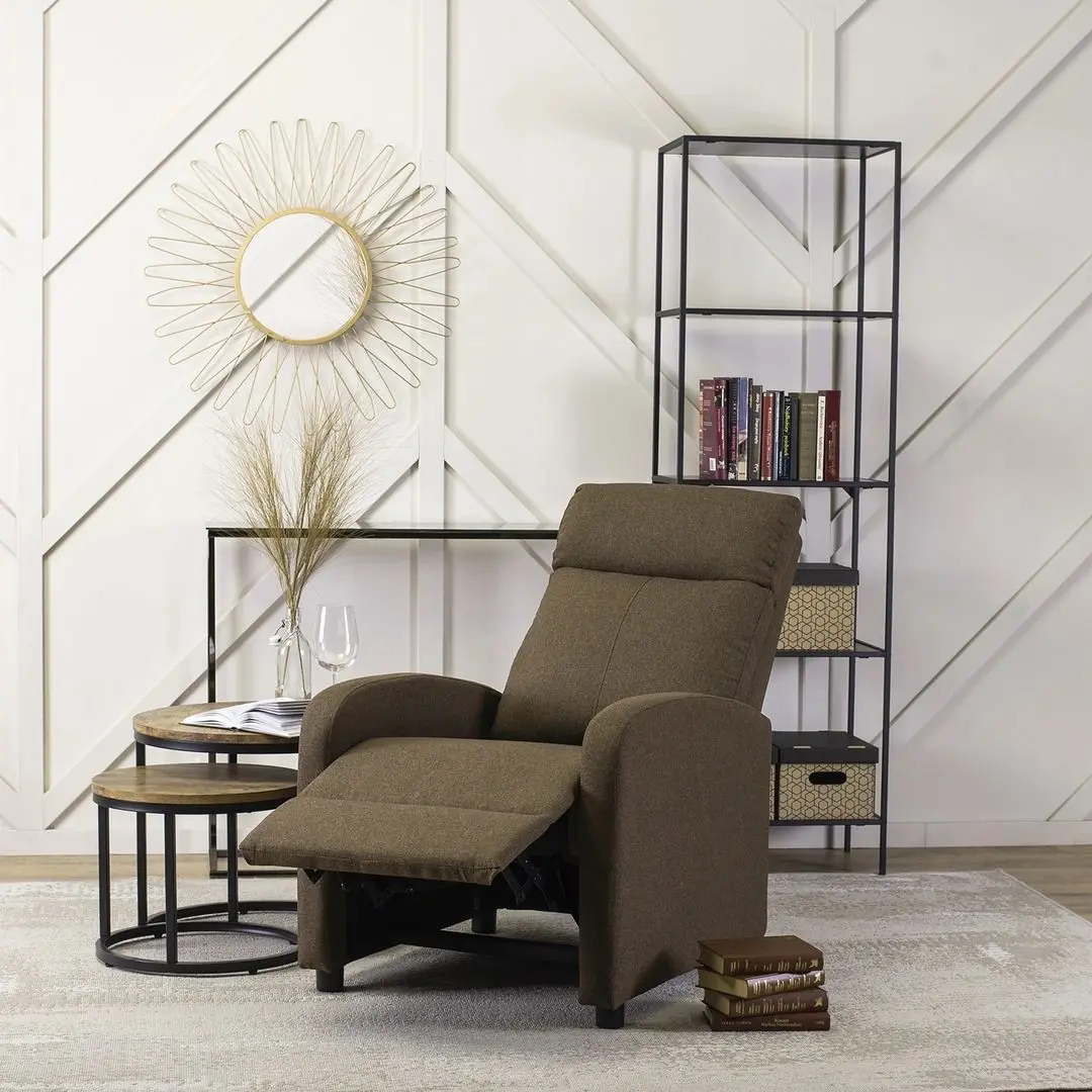 Fotoliu-recliner Mebel Elite Danny (Brown) - 14