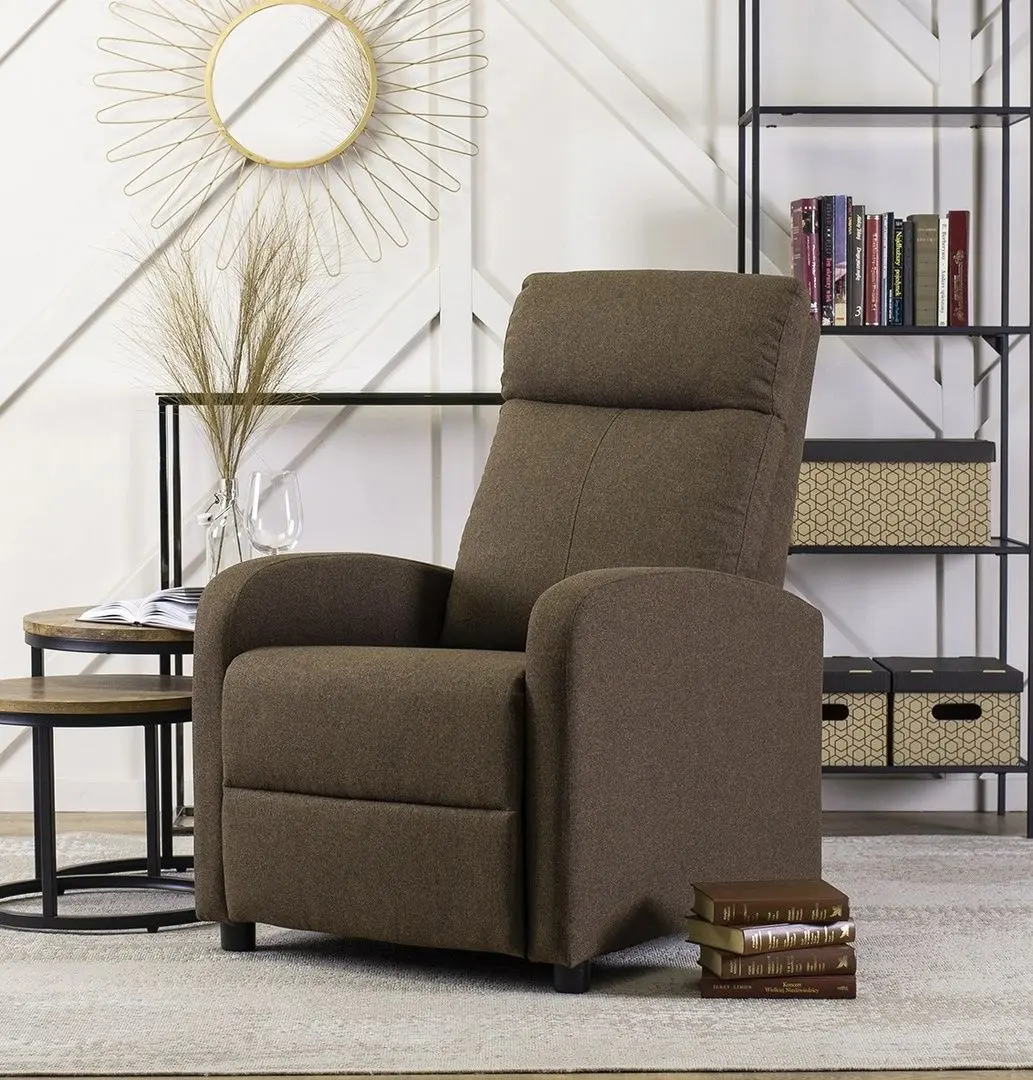 Fotoliu-recliner Mebel Elite Danny (Brown)