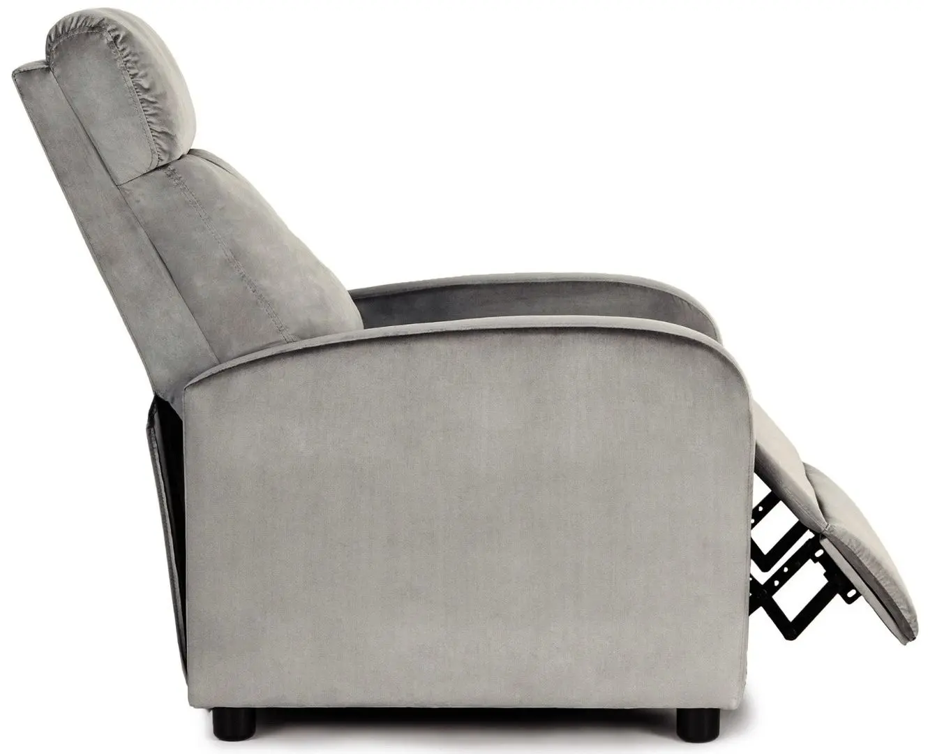 Fotoliu-recliner Mebel Elite Danny Velvet (Grey)