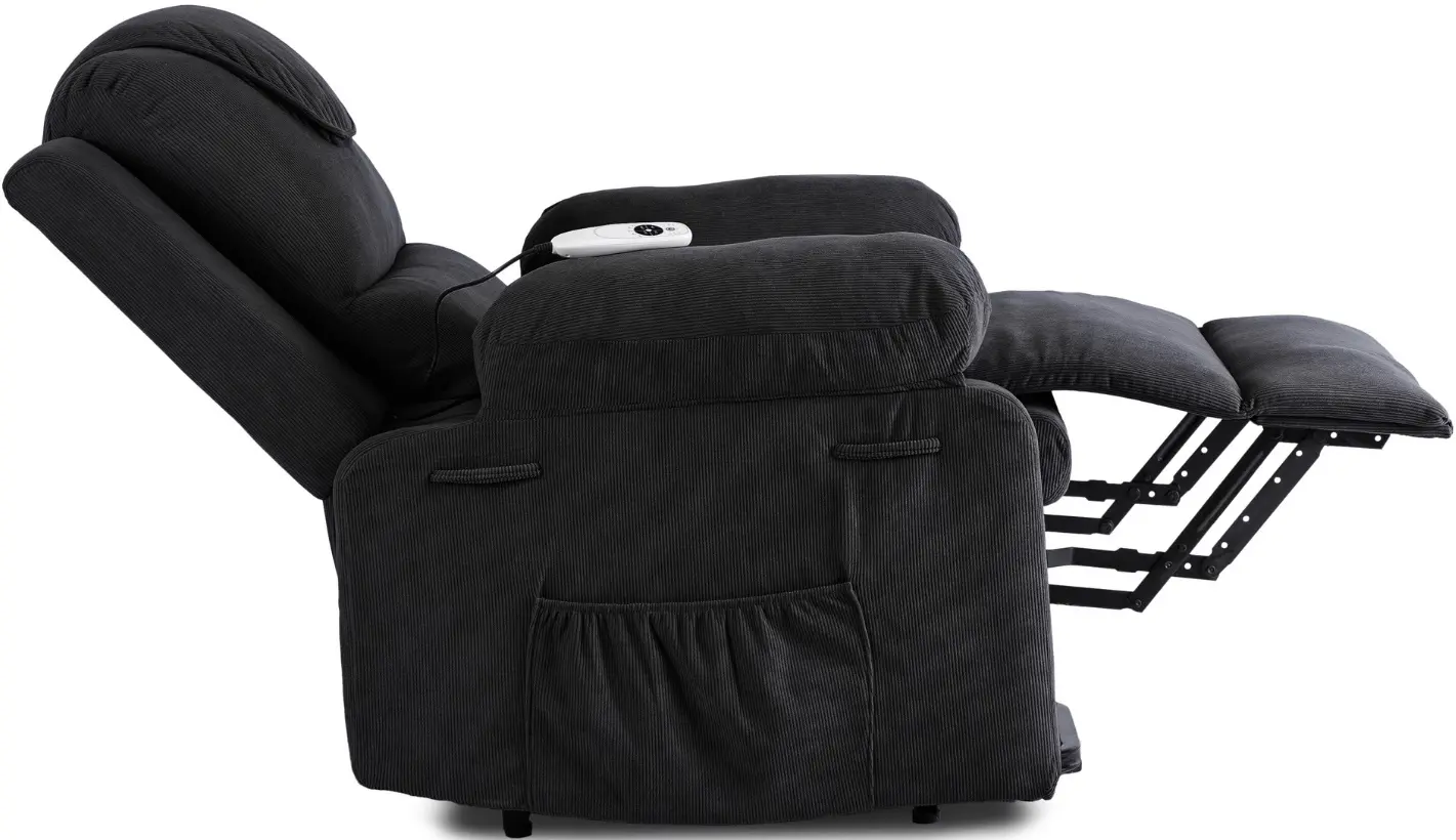 Fotoliu-recliner Mebel Elite Fenix (Black) - 9