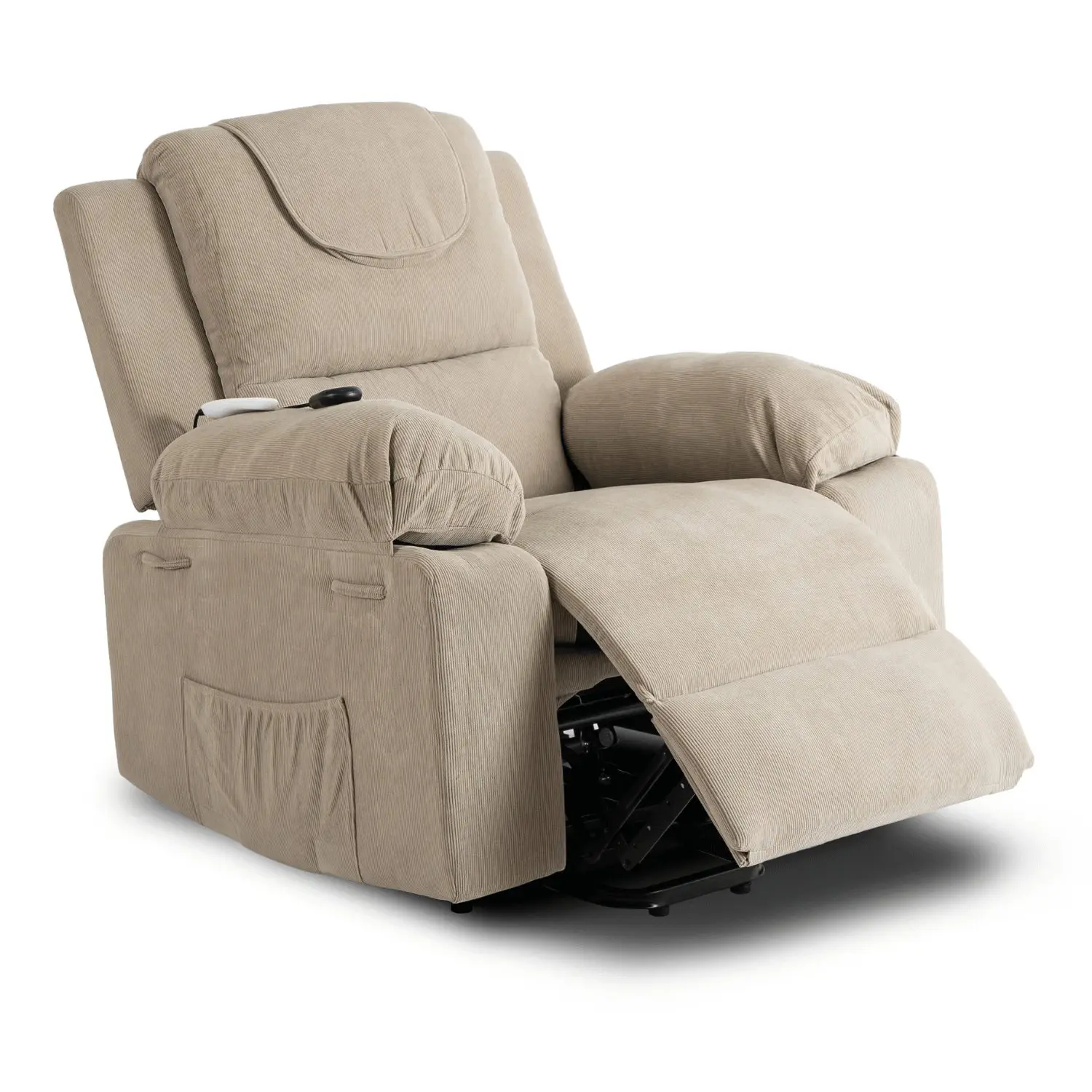 Fotoliu-recliner Mebel Elite Fenix Corduroy (Beige) - 2