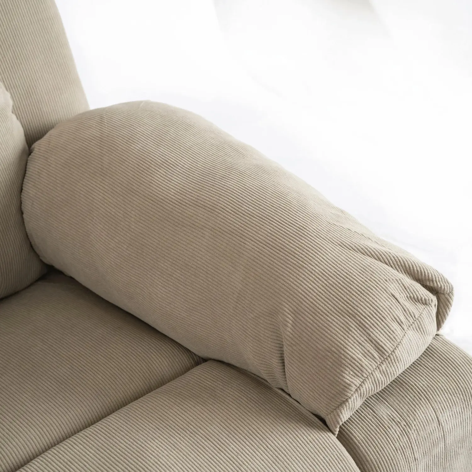 Fotoliu-recliner Mebel Elite Fenix Corduroy (Beige) - 11