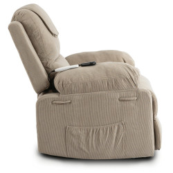 Fotoliu-recliner Mebel Elite Fenix Corduroy (Beige) Thumb