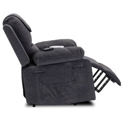 Кресло-реклайнер Mebel Elite Fenix (Dark Grey) Thumb