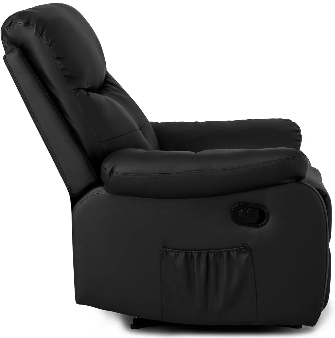 Fotoliu-recliner Mebel Elite Inter (Black)