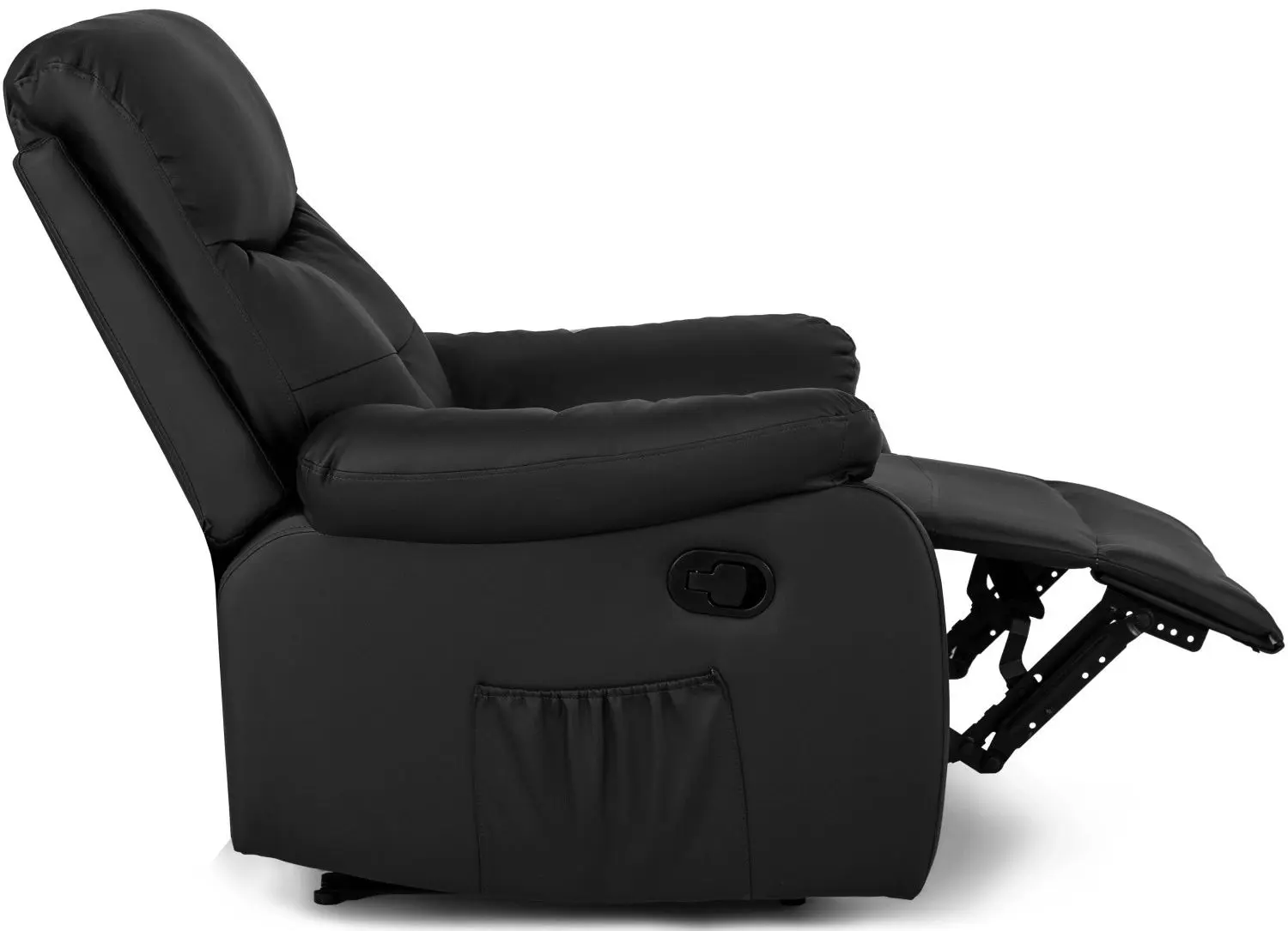 Fotoliu-recliner Mebel Elite Inter (Black)