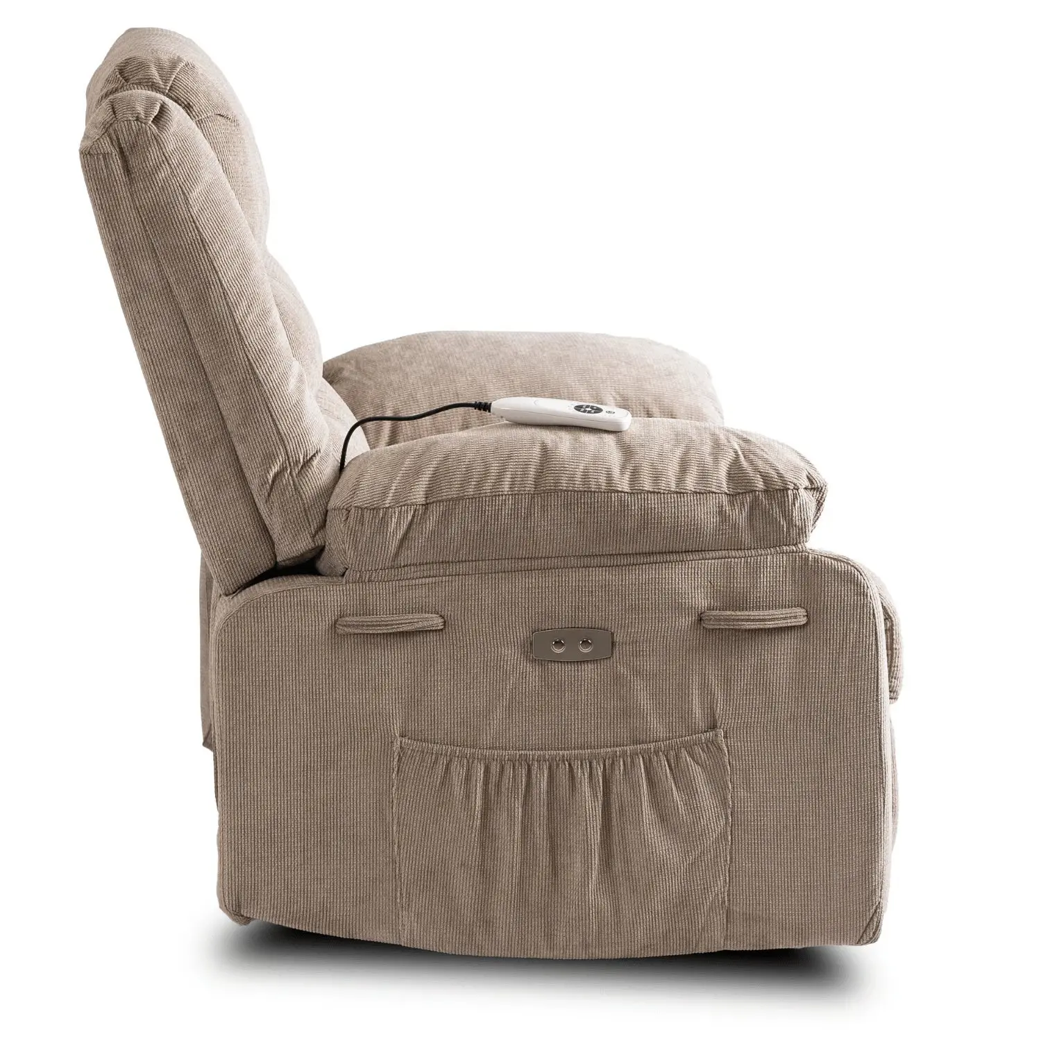 Кресло-реклайнер Mebel Elite Jasper (Beige) - 3
