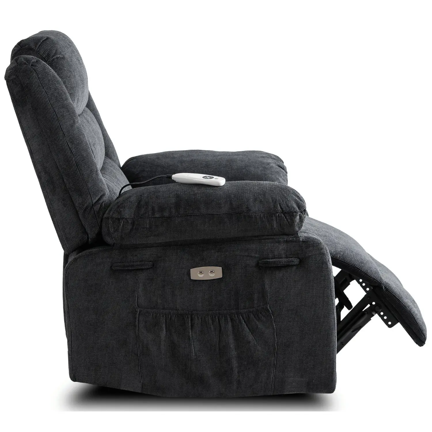 Кресло-реклайнер Mebel Elite Jasper (Black) - 4
