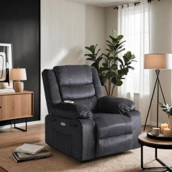 Кресло-реклайнер Mebel Elite Jasper (Dark Grey)