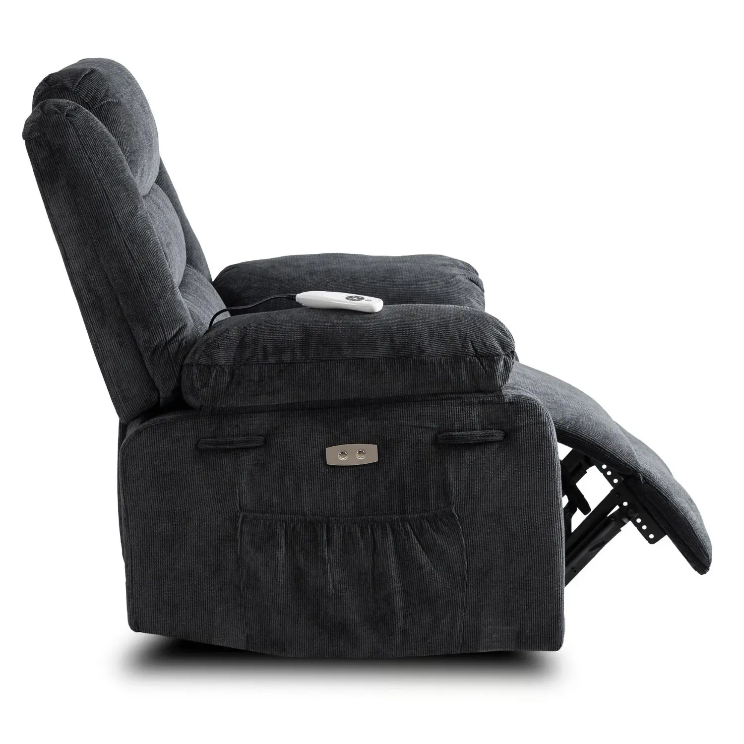 Кресло-реклайнер Mebel Elite Jasper (Dark Grey) - 5